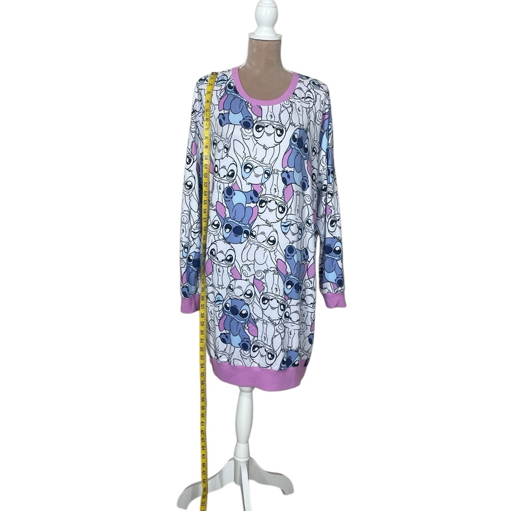 Disney Stitch Women's Sleep Shirt - Picture 8 of 13